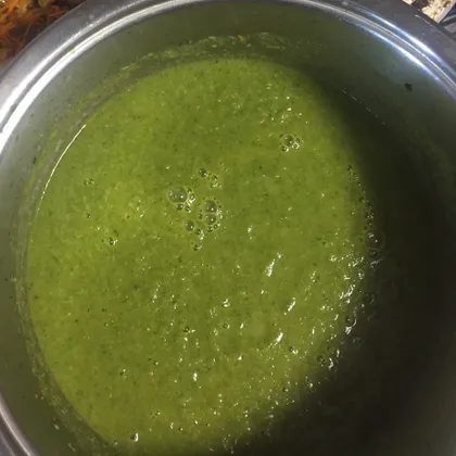 Суп-пюре из брокколи и шпината. ПП