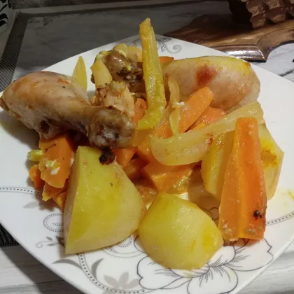 ❤️ Курица с овощами в духовке