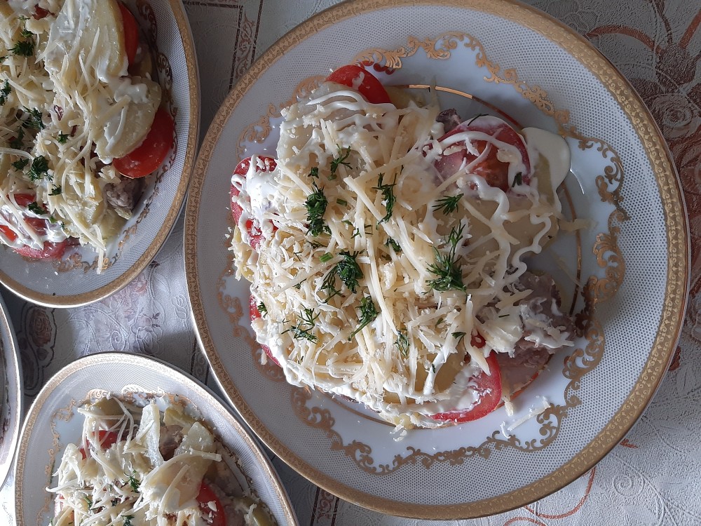 Мясо по-французски