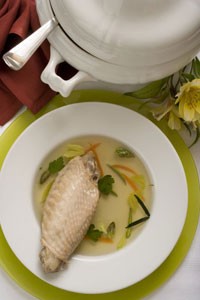 Бульон из крыла индейки