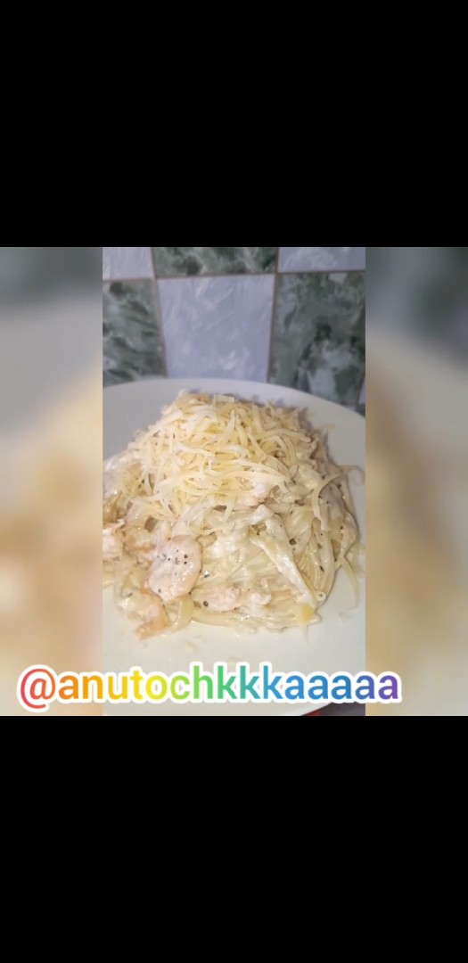 Паста с креветками
