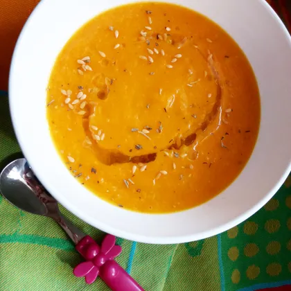 Тыквенно-морковный крем суп