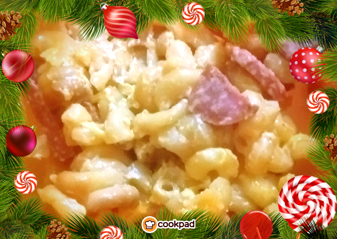 Макароны на сливках с колбасой и сыром 🤯
