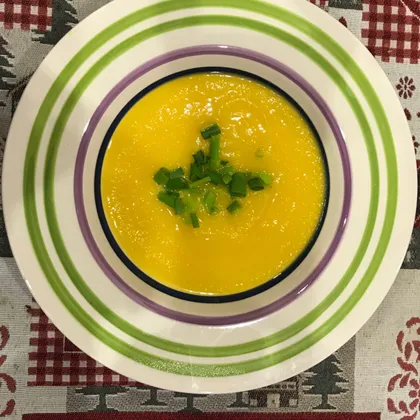 Очень вкусный суп-пюре из тыквы