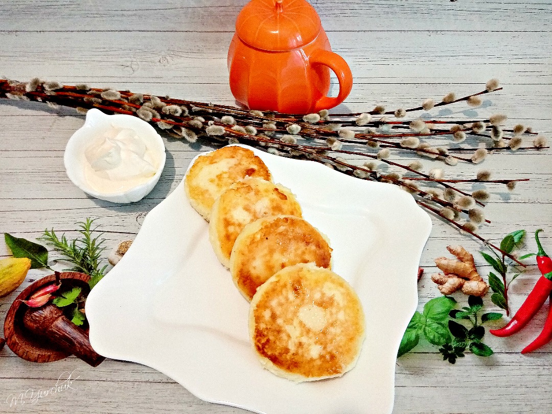 Сырники с рисовой мукой