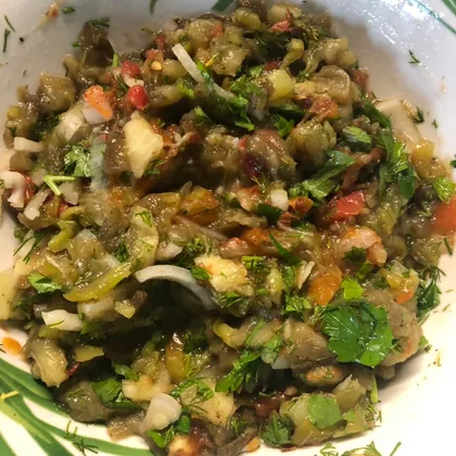 Салат «Харавац» из печёных овощей