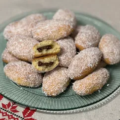 Кокосовое печенье с шоколадом 