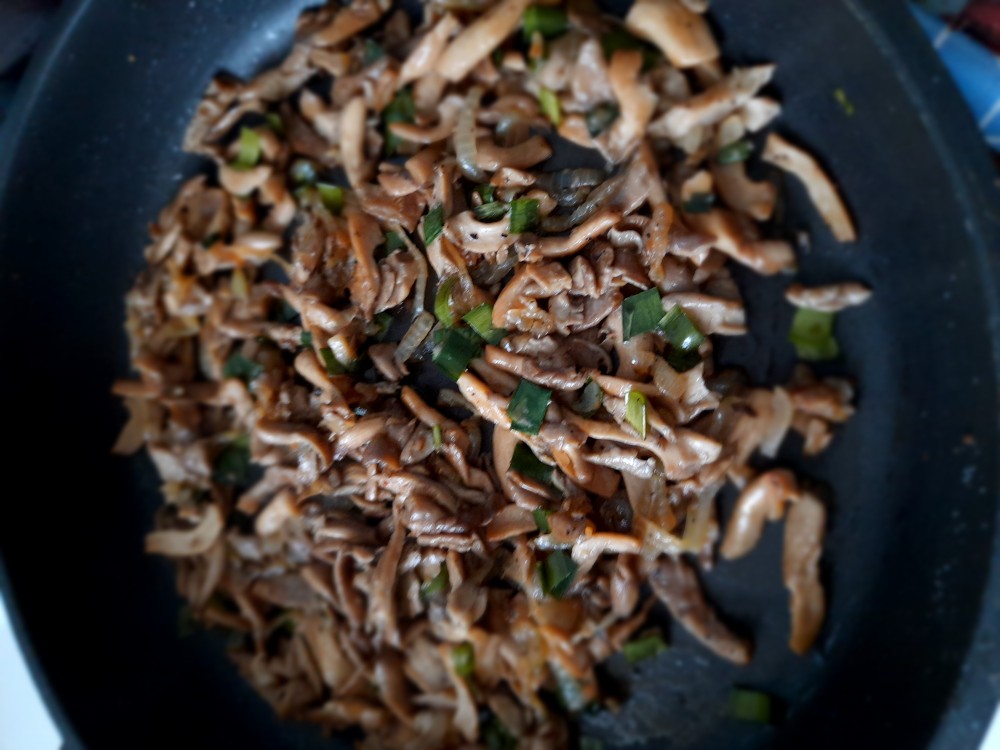 Жареные вешенки