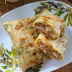 Роти с начинкой из тунца