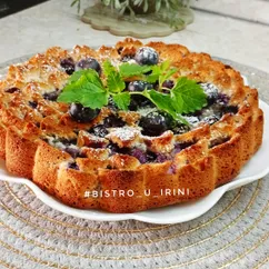 Финский пирог с голубикой