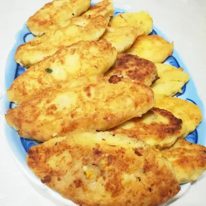 Зразы картофельные с рыбной начинкой
