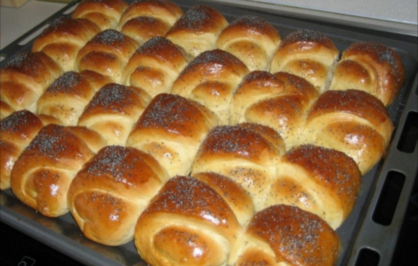 Булочки с шоколадом