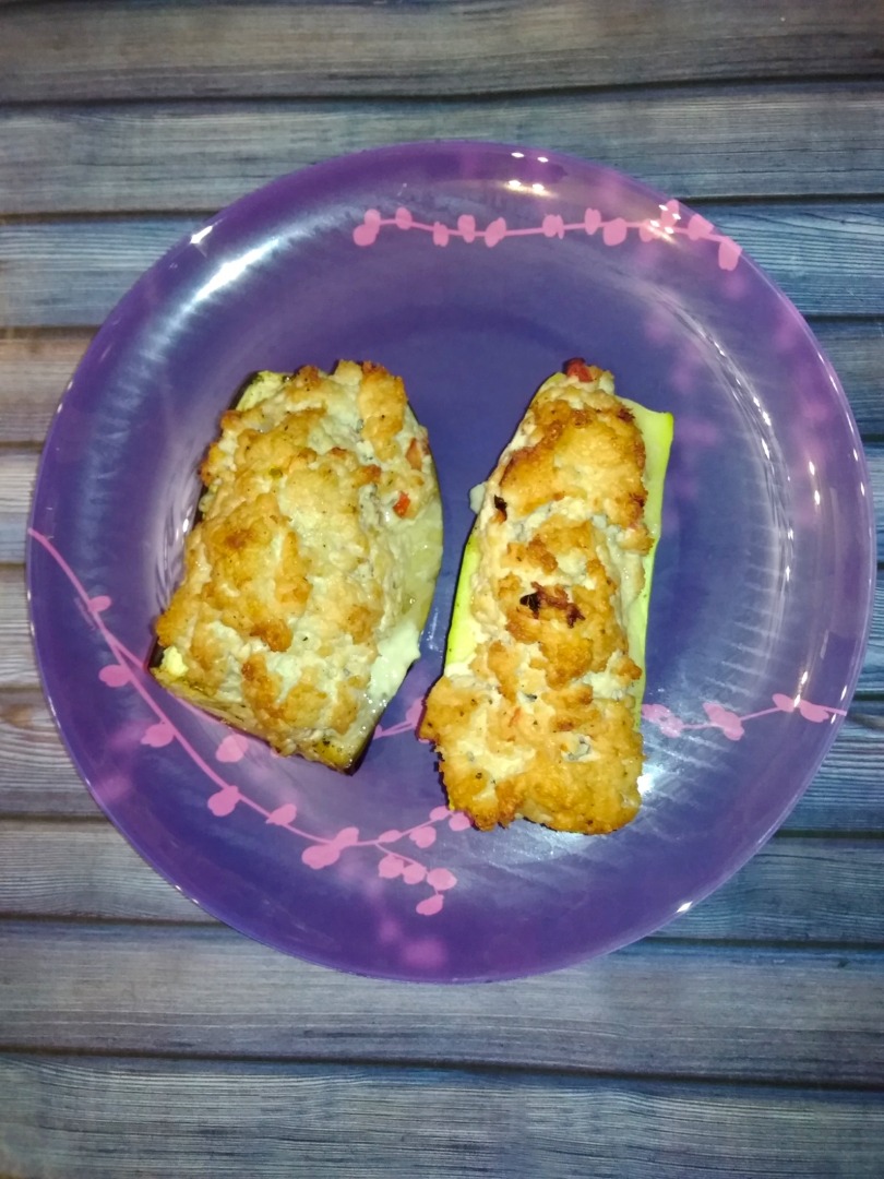 Цуккини и баклажан, запеченные с индейкой / metabolic balance