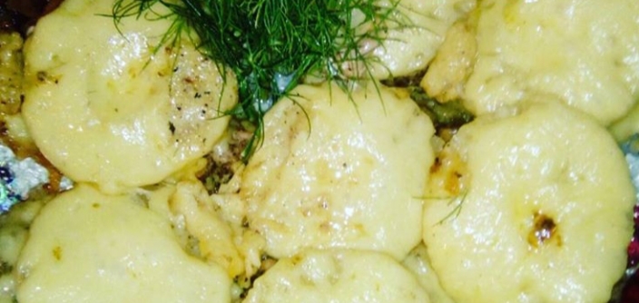 Медальоны с ананасом