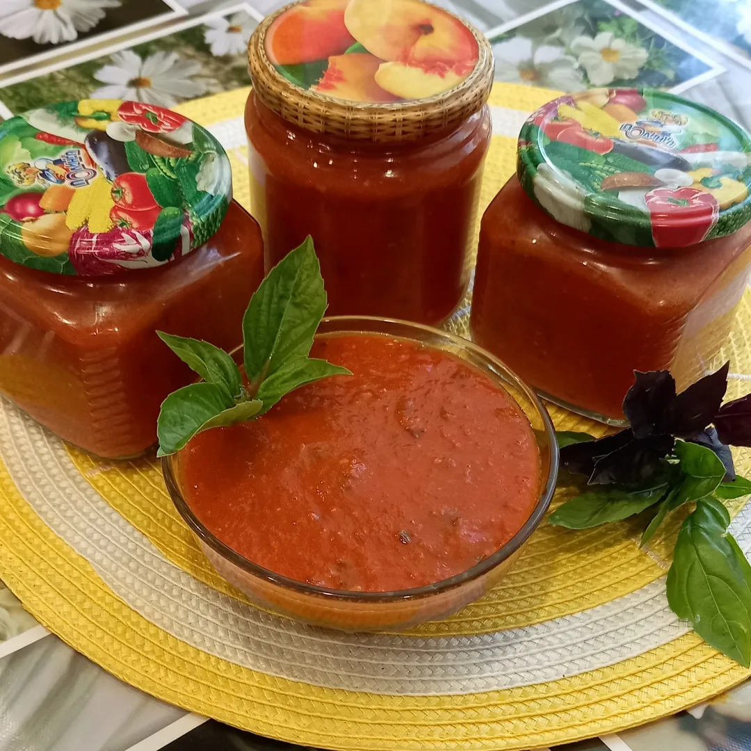Домашний томатный соус - самый простой рецепт соуса из томатов - как приготовить
