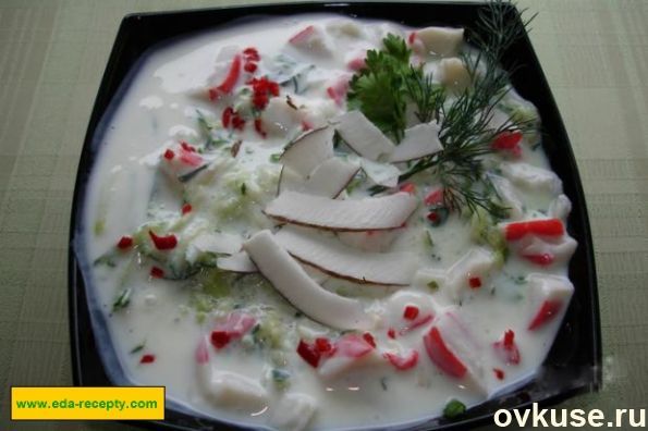 Кефирный суп