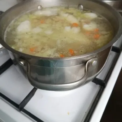 Суп из пангасиуса с сельдереем