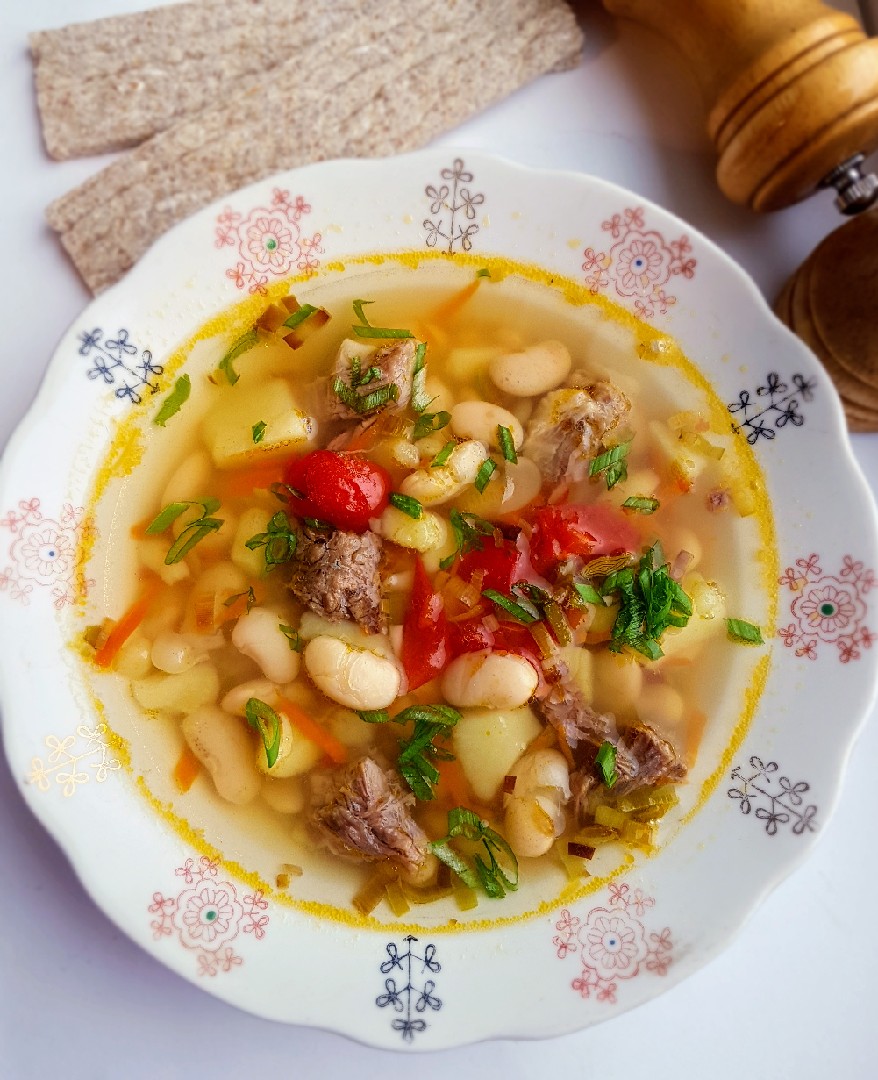 Суп с белой фасолью рецепт – Болгарская кухня: Супы. «Еда»