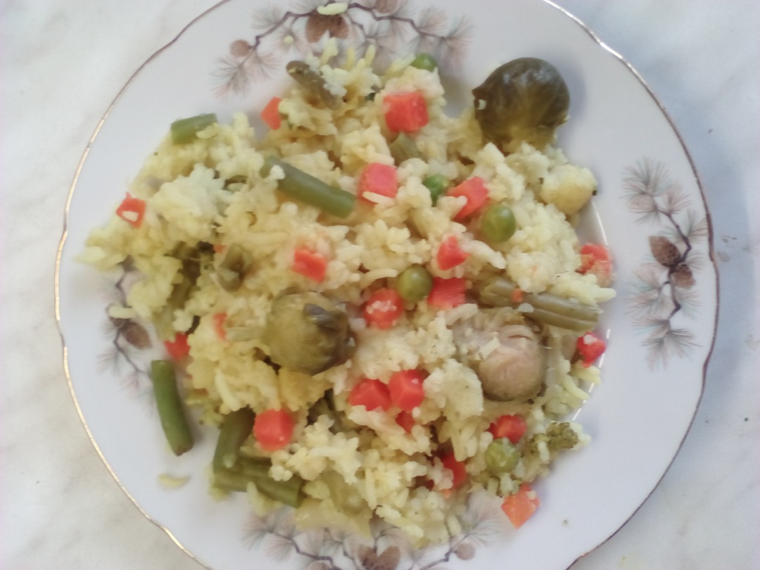 Рис с овощами