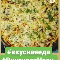 Фрикадельки с сыром и с картошкой