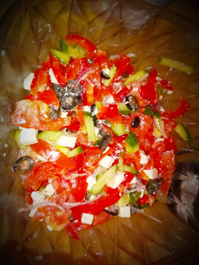 Салат "Греческий" в домашнем исполнении