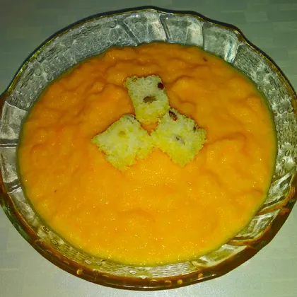 Морковно-кабачковый суп-пюре