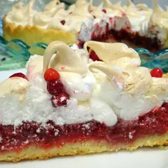 Пирог, в который нельзя не влюбиться - Брусника под снегом