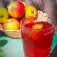 Компот из вишни и яблок в мультиварке 🍒🍏