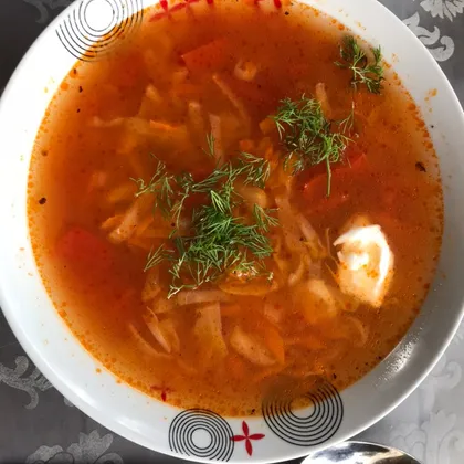Овощной суп без картошки