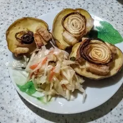 Печёный картофель