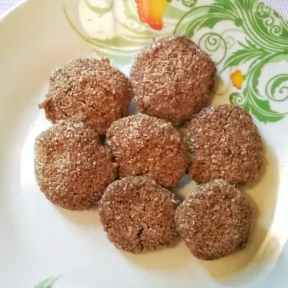 Шоколадные кокосовые печеньки