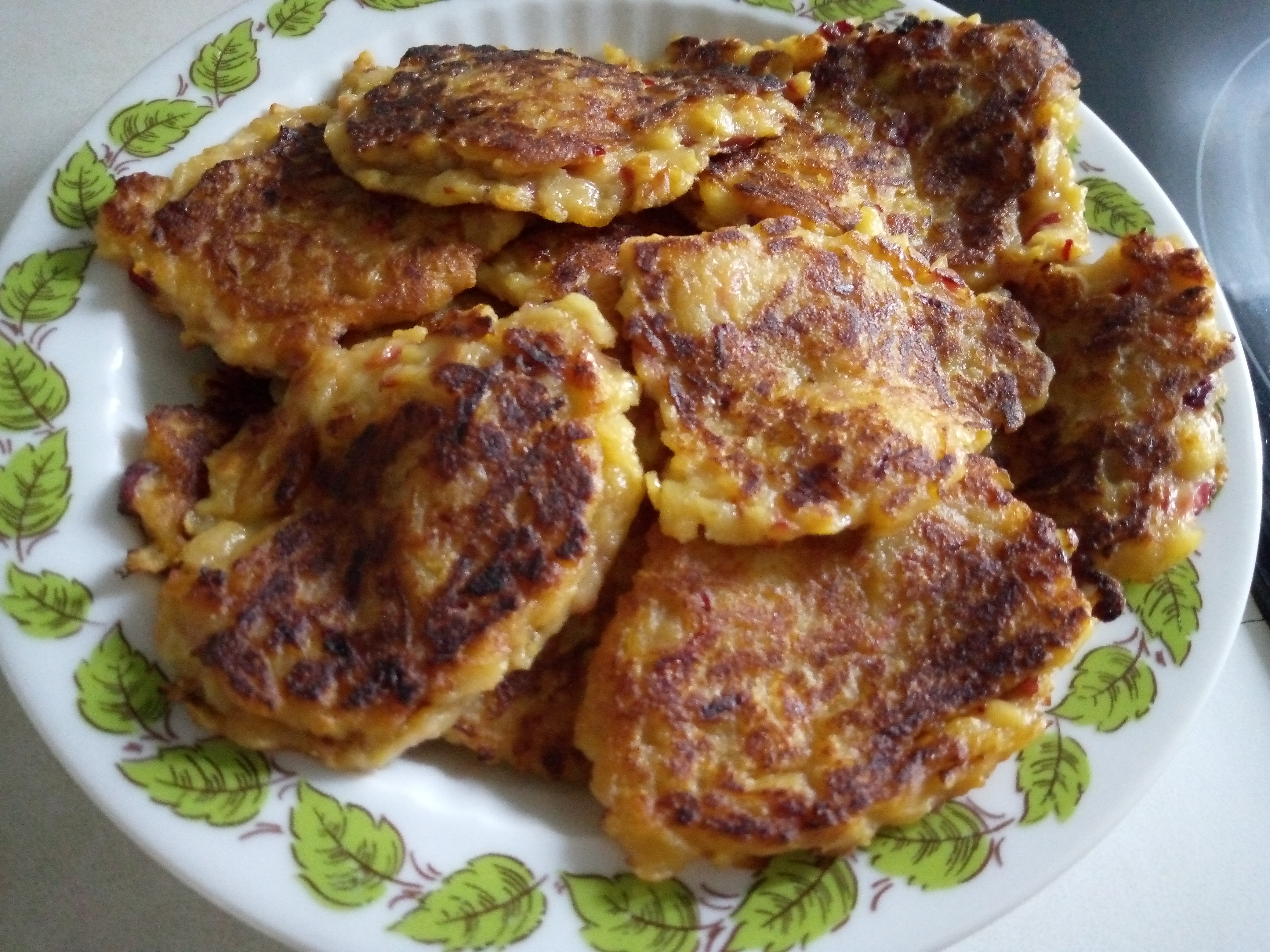 Драники из яблок