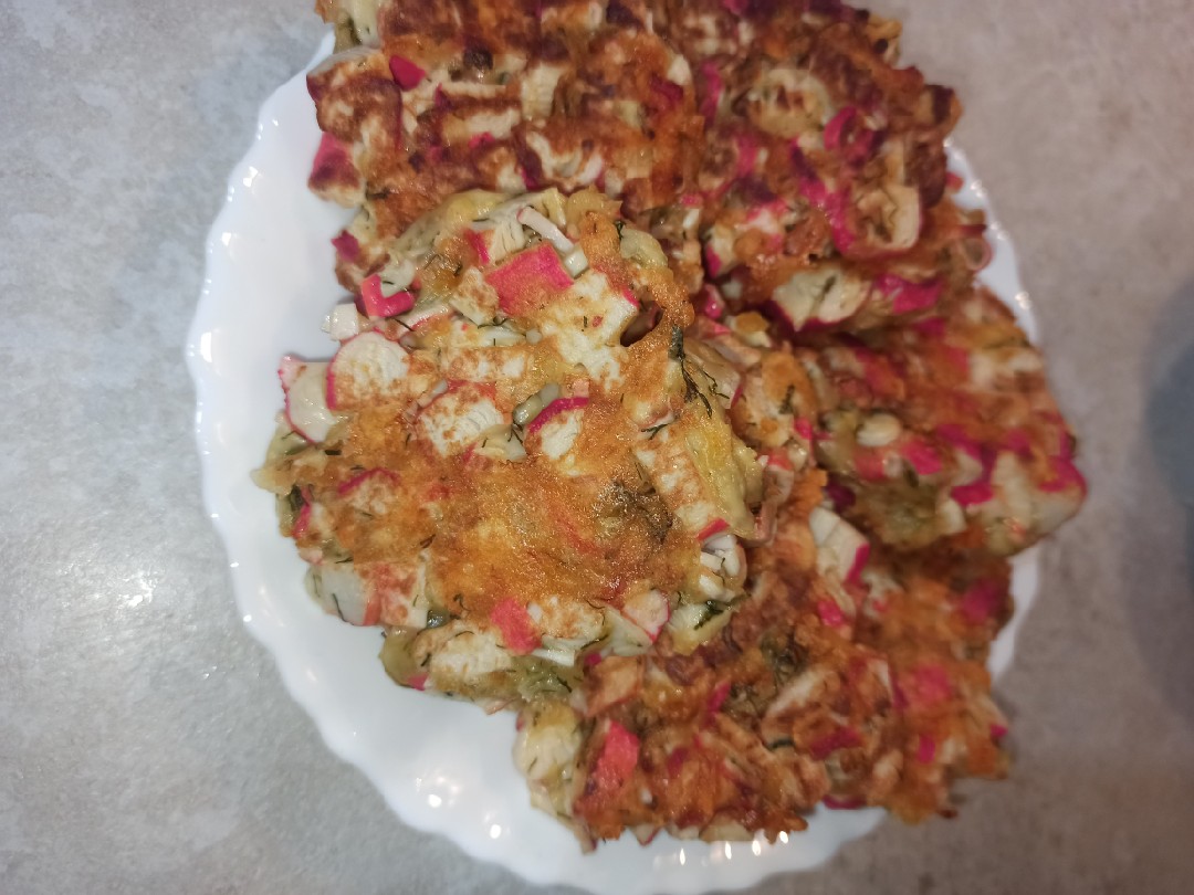 Крабовые котлетки 🤤