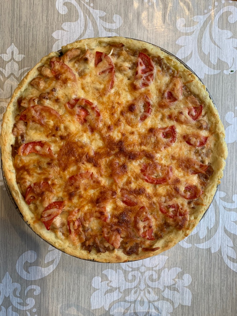 Картофельный тарт с курицей 🥘