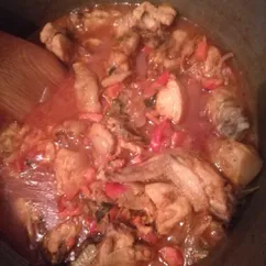 Курица с овощами