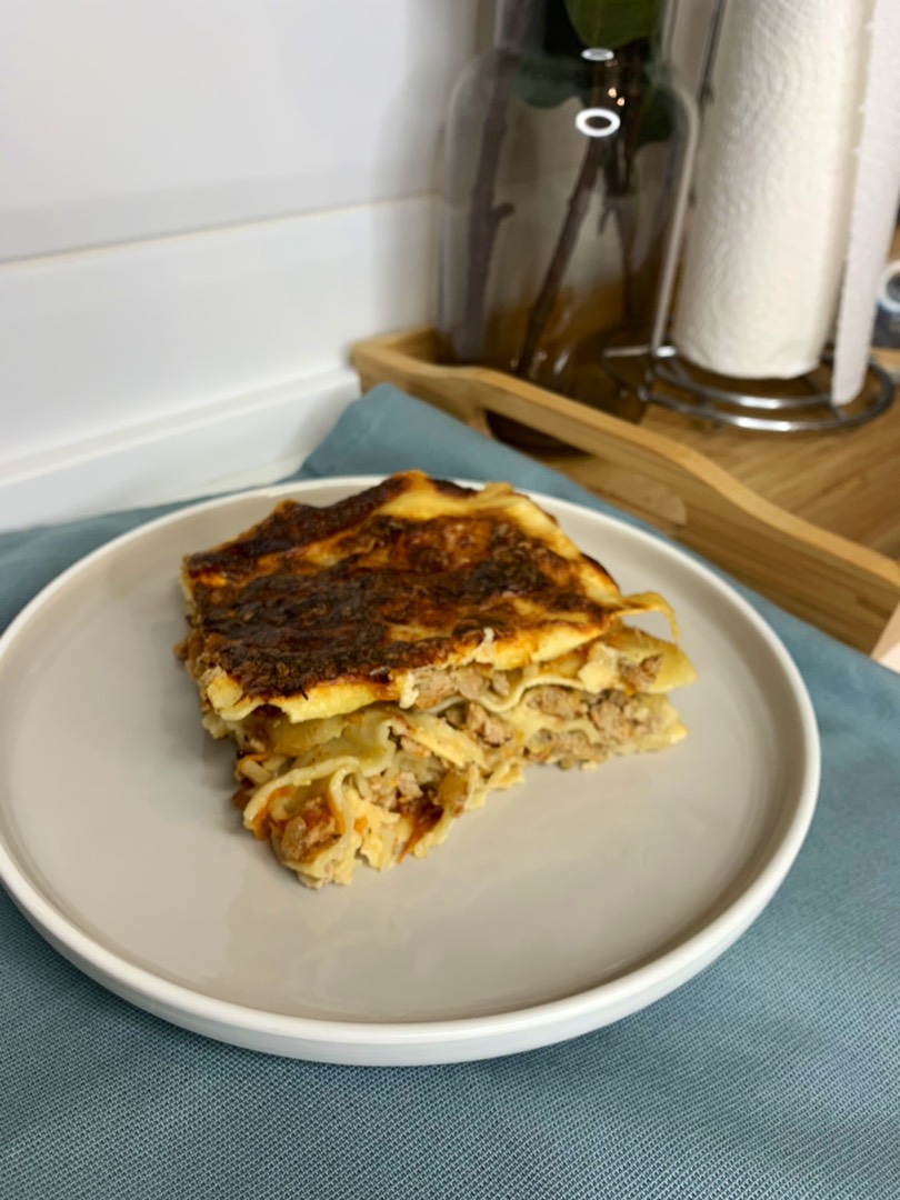 Лазанья с соусом Бешамель