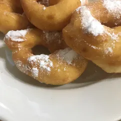 Домашние пончики👩‍👧🍩☕️