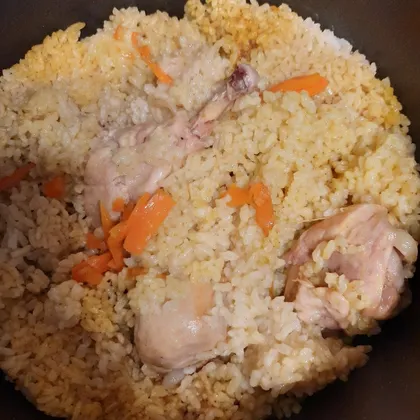 Рис с курицей