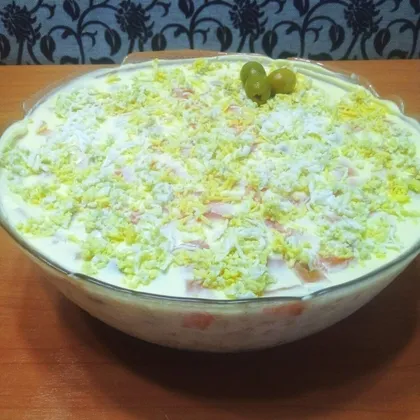 Слоёный салат "Праздничный"