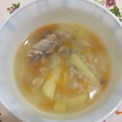 Суп из рыбной консервы