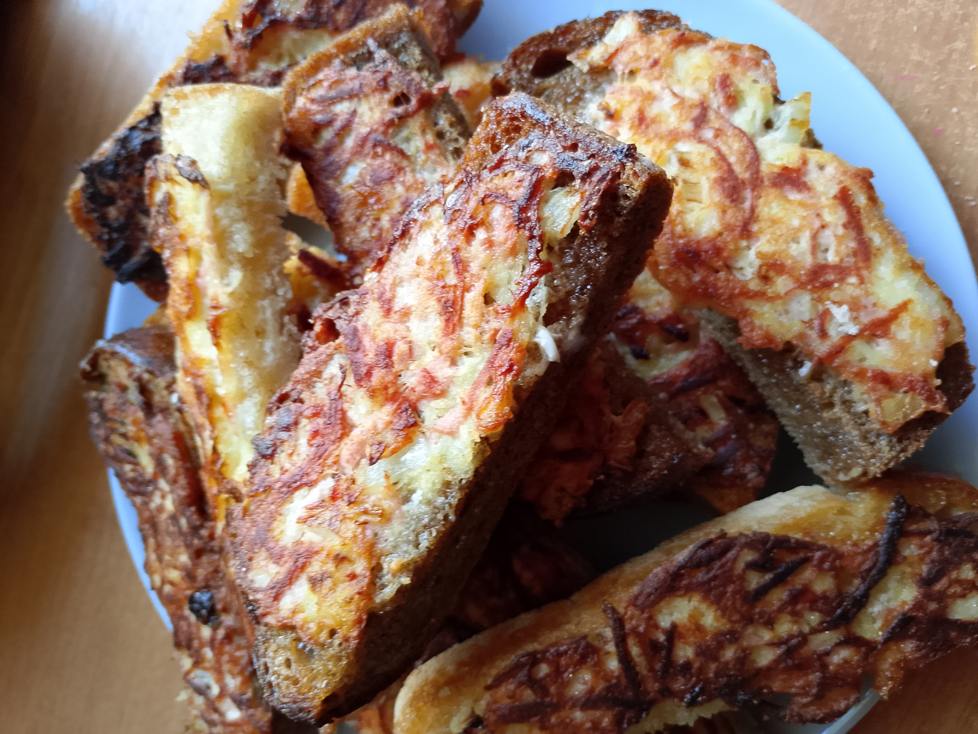 Пицца на хлебе