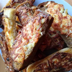 Пицца на хлебе