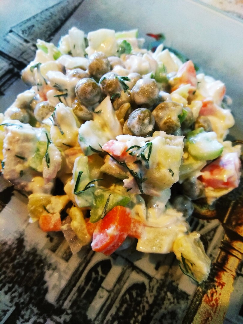 Салат "Дачный".🥗