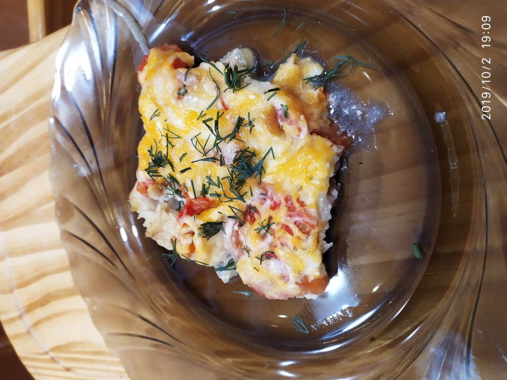 Филе минтая в духовке