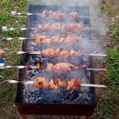 🥩🌰Шашлыки из свинины