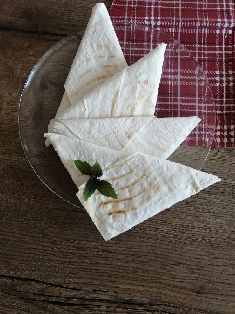 Конвертики из лаваша