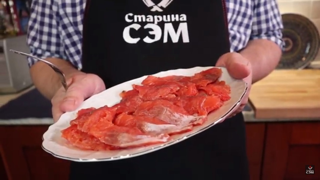 Заливная рыба с яблочным соком