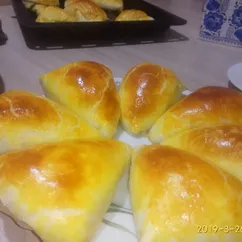 Самсы с мясом и картофелем