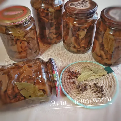 Грибы свинушки маринованные