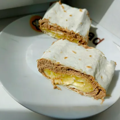 Рулет с печеночным паштетом 🌯